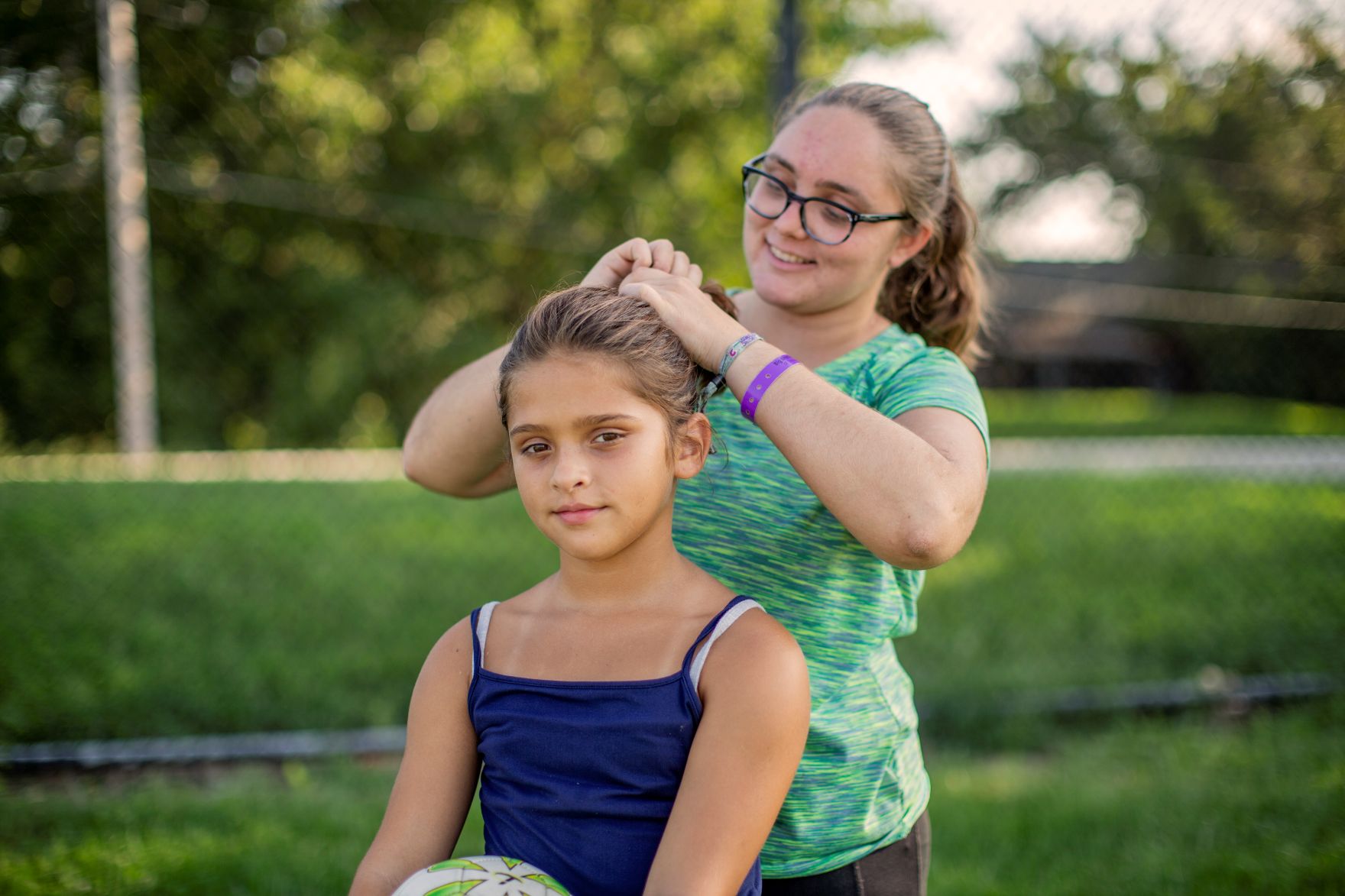 Big and Little spending time together