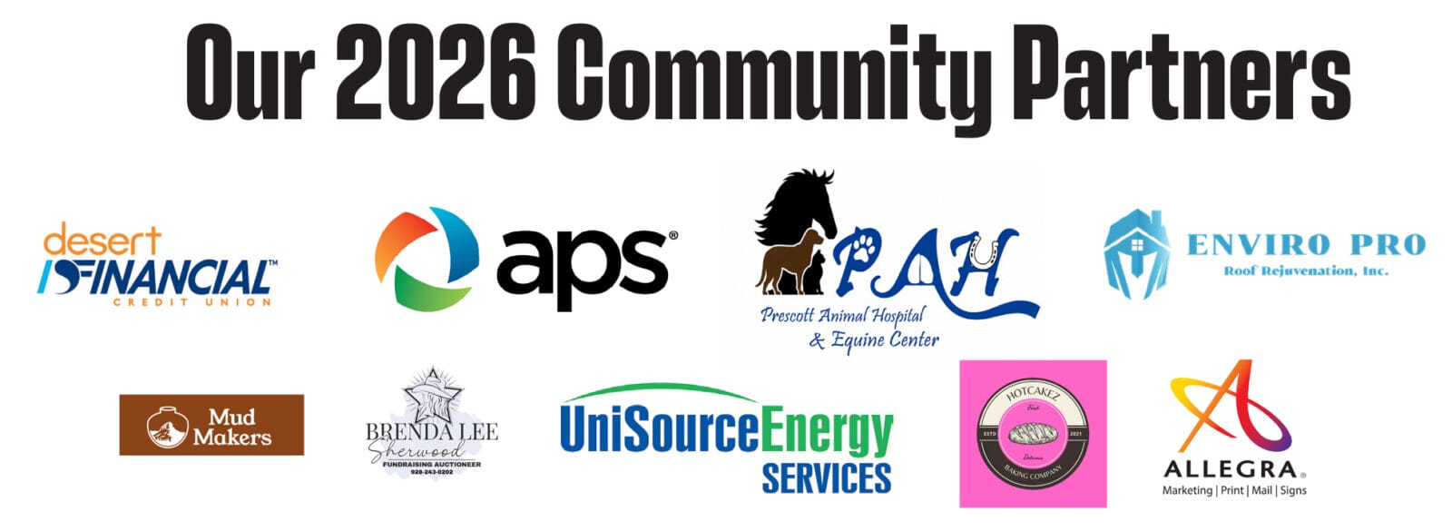 Community partner logos