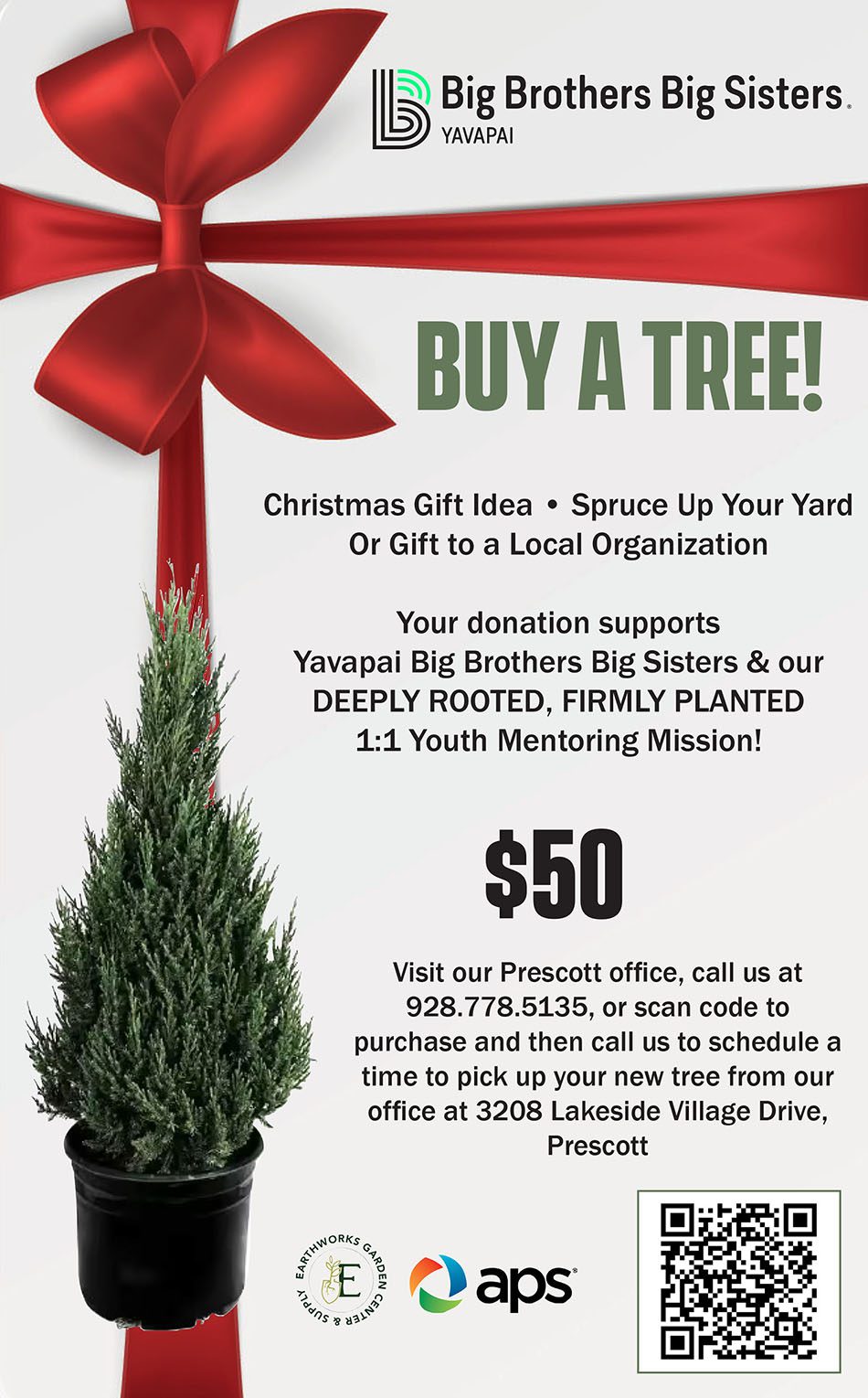 Tree sale flyer