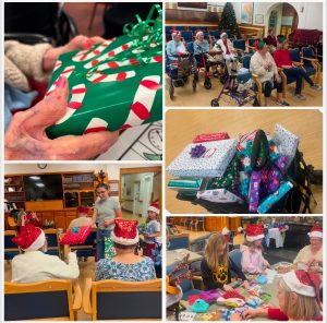 Resident of the Arizona Pioneers' Home and Las Fuentes enjoy a visit from Yavapai Big Brothers Big Sisters.